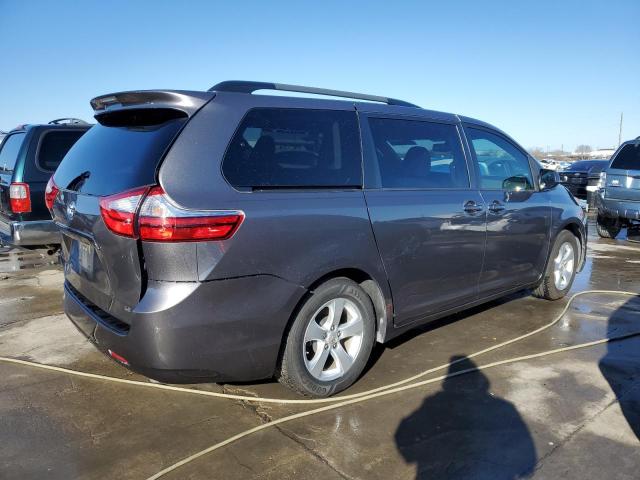 5TDKZ3DC5HS818675 - 2017 TOYOTA SIENNA LE GRAY photo 3