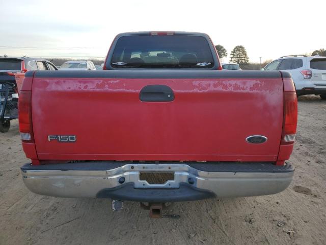 2FTRX17L0YCA84110 - 2000 FORD F150 RED photo 6