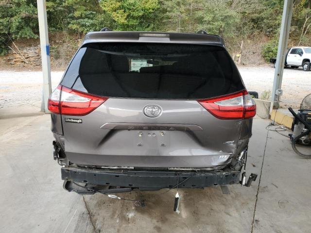 5TDYZ3DC3HS814151 - 2017 TOYOTA SIENNA XLE GRAY photo 6