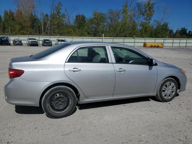 1NXBU4EE3AZ322338 - 2010 TOYOTA COROLLA BASE SILVER photo 3