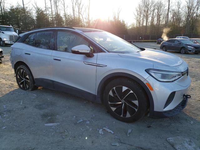 WVGTMPE21MP056378 - 2021 VOLKSWAGEN ID.4 PRO S ვერცხლისფერი ფოტო 4