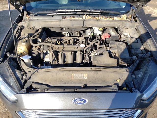 3FA6P0H73GR117403 - 2016 FORD FUSION SE CHARCOAL photo 11