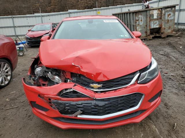 3G1BE6SM2HS515415 - 2017 CHEVROLET CRUZE LT RED photo 5