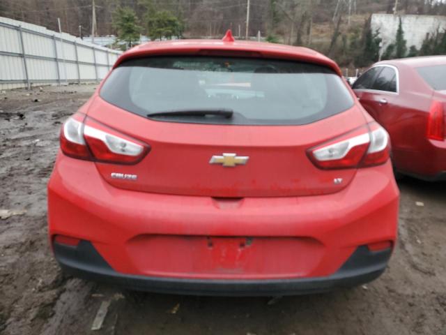 3G1BE6SM2HS515415 - 2017 CHEVROLET CRUZE LT RED photo 6