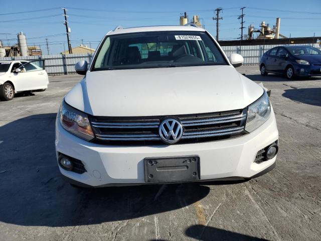 WVGAV3AX9EW536237 - 2014 VOLKSWAGEN TIGUAN S WHITE photo 5