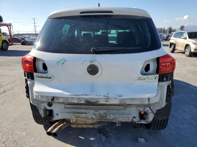 WVGAV3AX9EW536237 - 2014 VOLKSWAGEN TIGUAN S WHITE photo 6