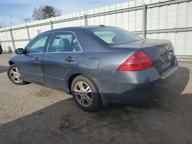 1HGCM56776A166863 - 2006 HONDA ACCORD EX GRAY photo 2