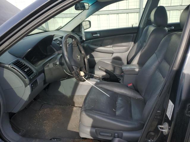 1HGCM56776A166863 - 2006 HONDA ACCORD EX GRAY photo 7