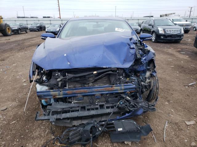 3FA6P0LU6DR322786 - 2013 FORD FUSION SE HYBRID BLUE photo 5