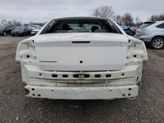 2B3KA43R77H661314 - 2007 DODGE CHARGER SE WHITE photo 6