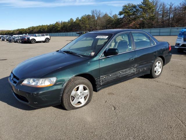 1HGCG1657YA058308 - 2000 HONDA ACCORD EX GREEN photo 1