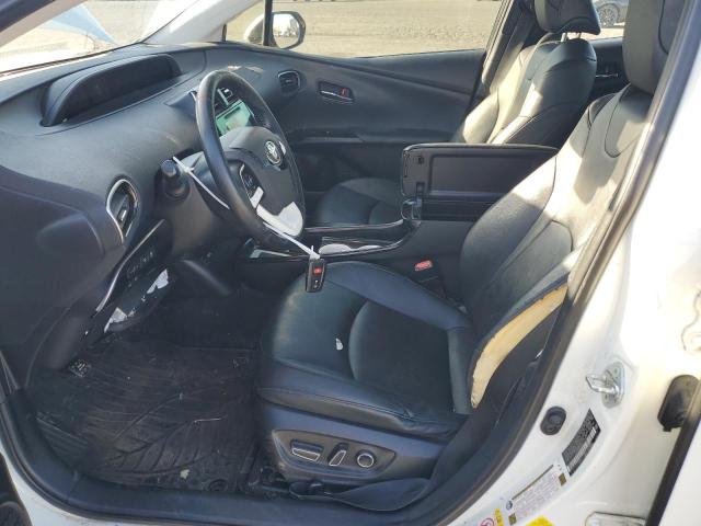 JTDKARFU9H3034436 - 2017 TOYOTA PRIUS WHITE photo 7