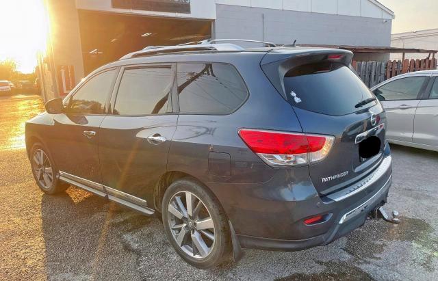 5N1AR2MN5EC685142 - 2014 NISSAN PATHFINDER S GRAY photo 3
