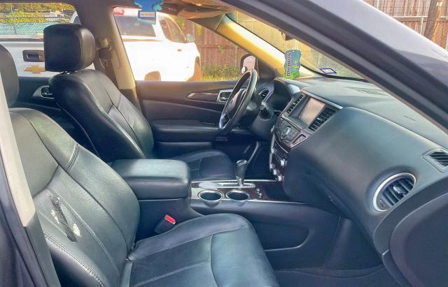 5N1AR2MN5EC685142 - 2014 NISSAN PATHFINDER S GRAY photo 5