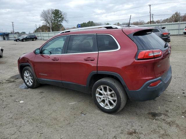 1C4PJLCB9GW303280 - 2016 JEEP CHEROKEE LATITUDE MAROON photo 2