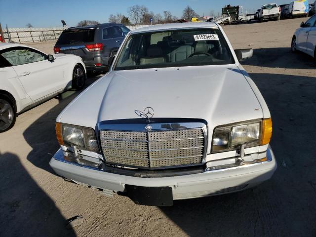 WDBCA25D6LA538510 - 1990 MERCEDES-BENZ 300 SEL WHITE photo 5