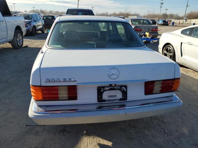 WDBCA25D6LA538510 - 1990 MERCEDES-BENZ 300 SEL WHITE photo 6