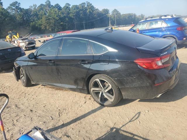 1HGCV1F30KA159427 - 2019 HONDA ACCORD SPORT Czarny zdjęcie 2