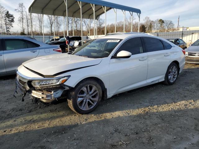 1HGCV1F16LA023884 - 2020 HONDA ACCORD LX WHITE photo 1