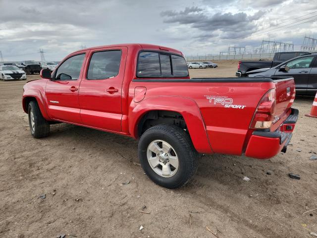 5TELU42N27Z424873 - 2007 TOYOTA TACOMA DOUBLE CAB RED photo 2