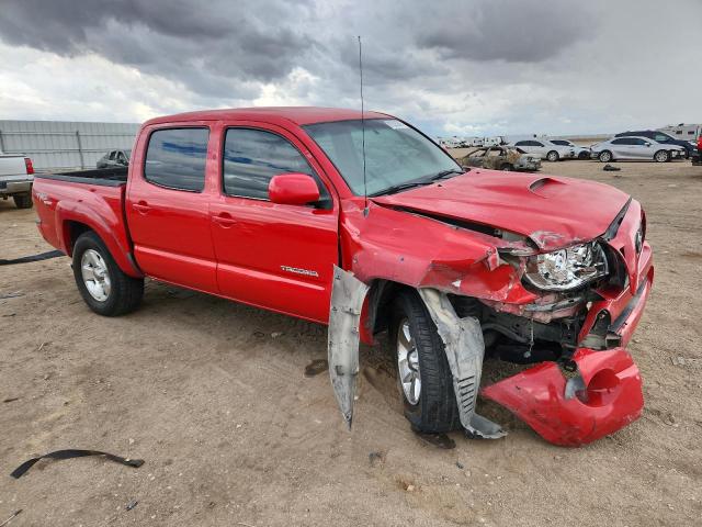 5TELU42N27Z424873 - 2007 TOYOTA TACOMA DOUBLE CAB RED photo 4