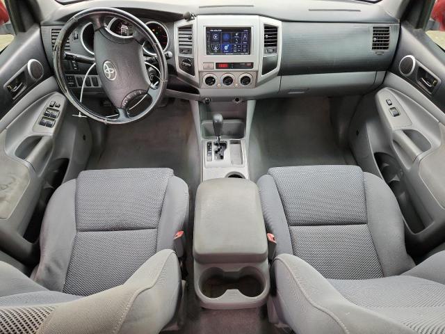 5TELU42N27Z424873 - 2007 TOYOTA TACOMA DOUBLE CAB RED photo 8