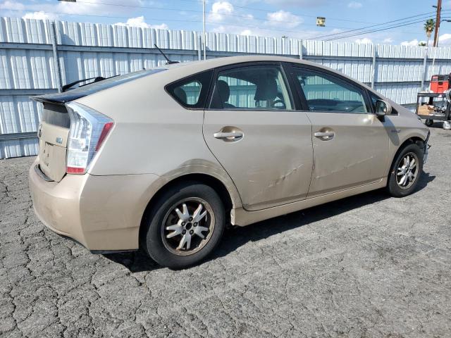 JTDKN3DU3A1012714 - 2010 TOYOTA PRIUS 金色 照片 3
