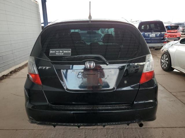 JHMGE8H29AS024869 - 2010 HONDA FIT BLACK photo 6