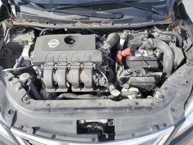 3N1AB7AP2DL795261 - 2013 NISSAN SENTRA S BLACK photo 11