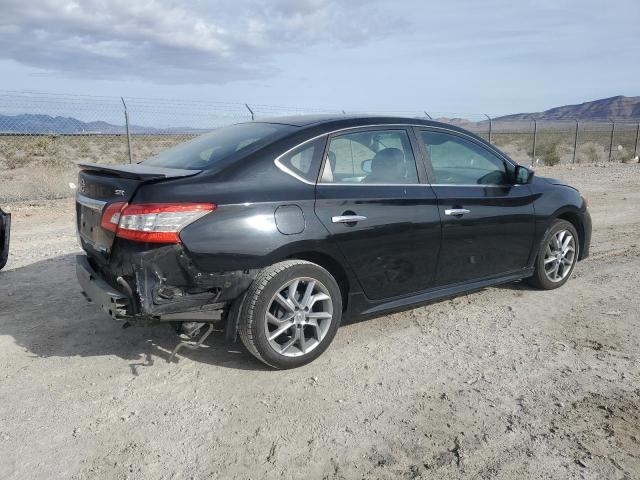 3N1AB7AP2DL795261 - 2013 NISSAN SENTRA S BLACK photo 3