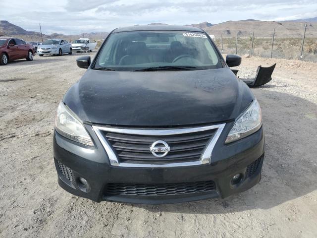 3N1AB7AP2DL795261 - 2013 NISSAN SENTRA S BLACK photo 5