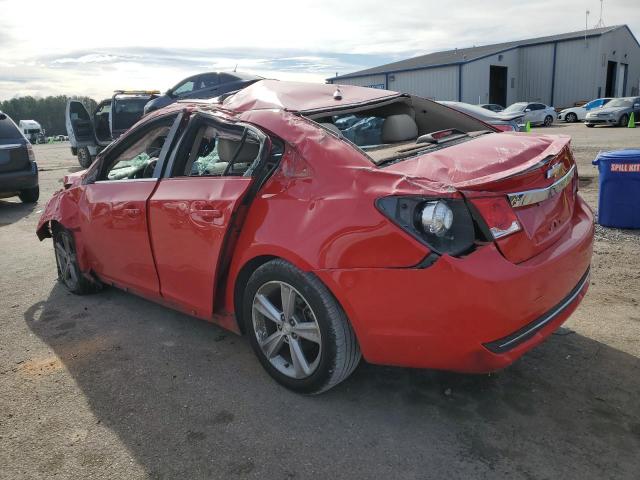 1G1PE5SB7E7158970 - 2014 CHEVROLET CRUZE LT RED photo 2