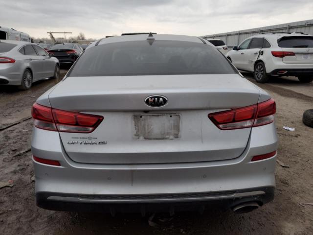 5XXGT4L34KG313136 - 2019 KIA OPTIMA LX SILVER photo 6