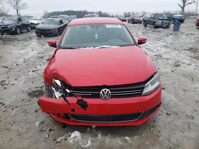 3VWDP7AJ3DM396616 - 2013 VOLKSWAGEN JETTA SE RED photo 5