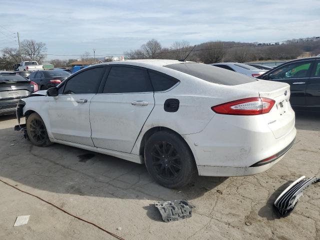 3FA6P0H73GR285753 - 2016 FORD FUSION SE WHITE photo 2