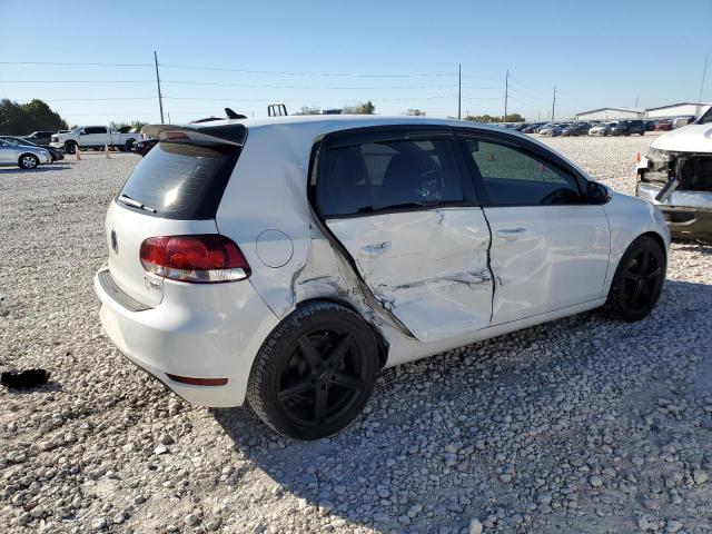 WVWNM7AJ0DW055514 - 2013 VOLKSWAGEN GOLF WHITE photo 3