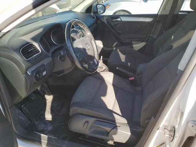 WVWNM7AJ0DW055514 - 2013 VOLKSWAGEN GOLF WHITE photo 7