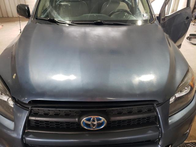 JTMBD33V786066334 - 2008 TOYOTA RAV4 ლურჯი ფოტო 12