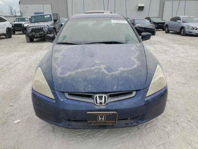 JHMCM56874C001208 - 2004 HONDA ACCORD EX BLUE photo 5