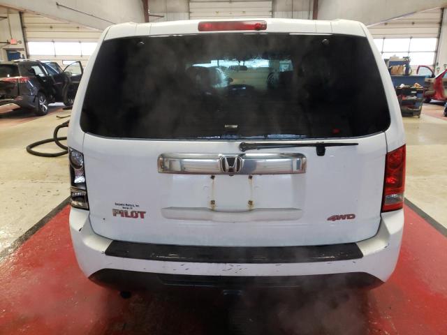 5FNYF4H20FB023111 - 2015 HONDA PILOT LX WHITE photo 6