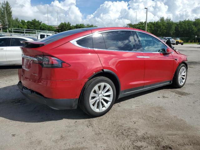 5YJXCDE28LF303461 - 2020 TESLA MODEL X RED photo 3