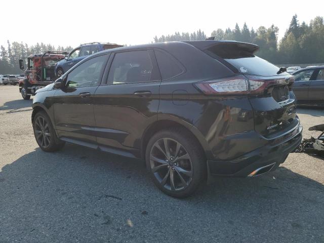 2FMPK4AP5FBB87024 - 2015 FORD EDGE SPORT BLACK photo 2