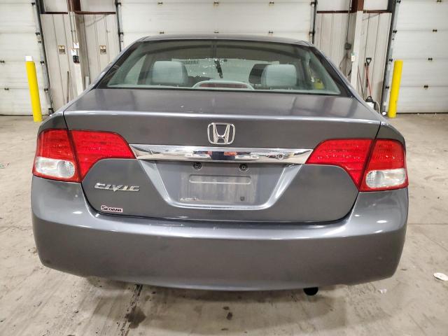 2HGFA1F57AH534773 - 2010 HONDA CIVIC LX GRAY photo 6