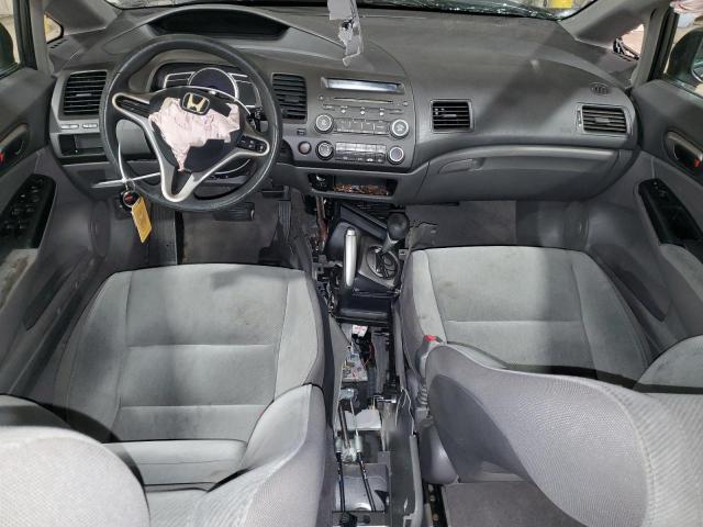 2HGFA1F57AH534773 - 2010 HONDA CIVIC LX GRAY photo 8