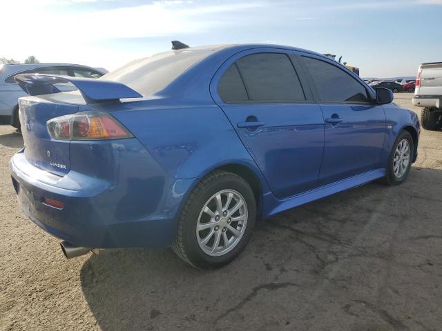 JA32U2FUXAU026309 - 2010 MITSUBISHI LANCER ES/ES SPORT BLUE photo 3