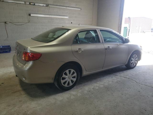 1NXBU40E99Z151632 - 2009 TOYOTA COROLLA BASE ოქროსფერი ფოტო 3