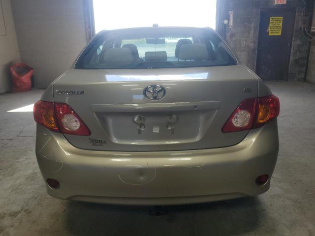 1NXBU40E99Z151632 - 2009 TOYOTA COROLLA BASE ოქროსფერი ფოტო 6