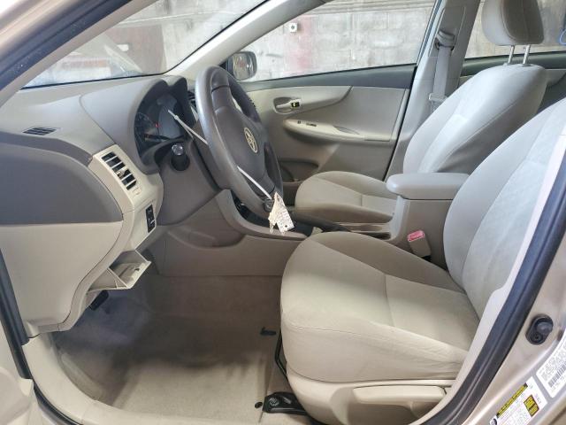 1NXBU40E99Z151632 - 2009 TOYOTA COROLLA BASE ოქროსფერი ფოტო 7