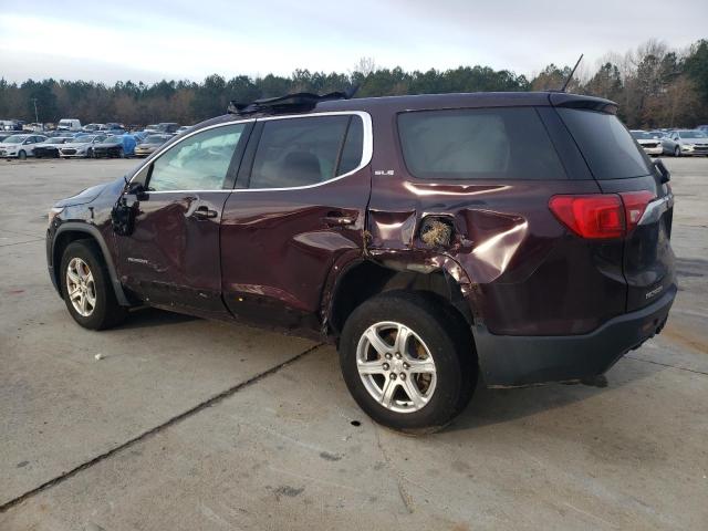 1GKKNRLA7JZ200037 - 2018 GMC ACADIA SLE BURGUNDY photo 2