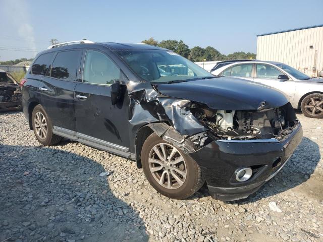 5N1AR2MM3FC646784 - 2015 NISSAN PATHFINDER S BLACK photo 4